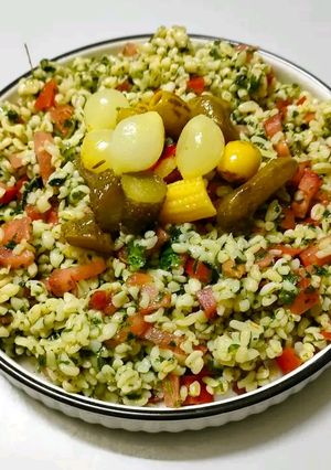 صورة لوصفة سلطة البرغل
