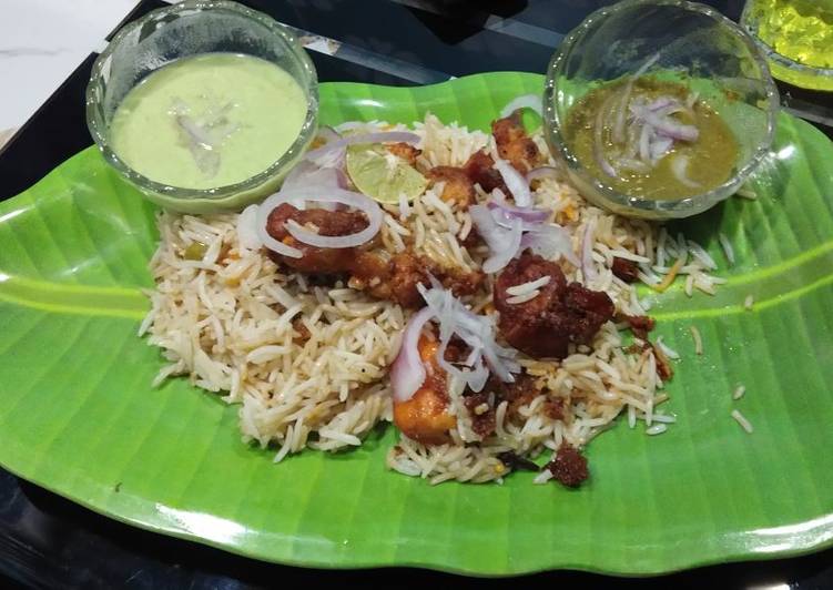 Tikka biryani