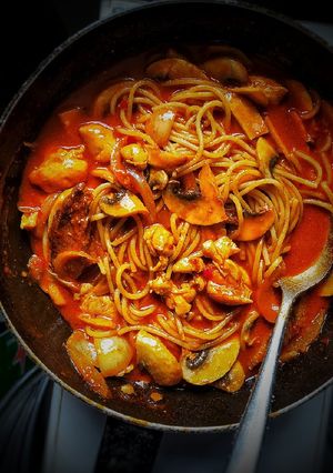 Foto resep Korean spicy noodles