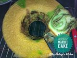 Army Marble Cake
