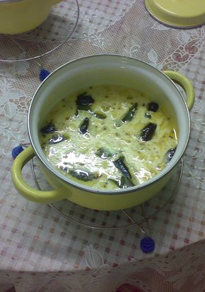A picture of Simple moru curry.