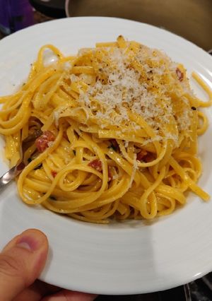 A picture of Carbonara.