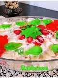 Colorful creamy fruit chaat 🤗