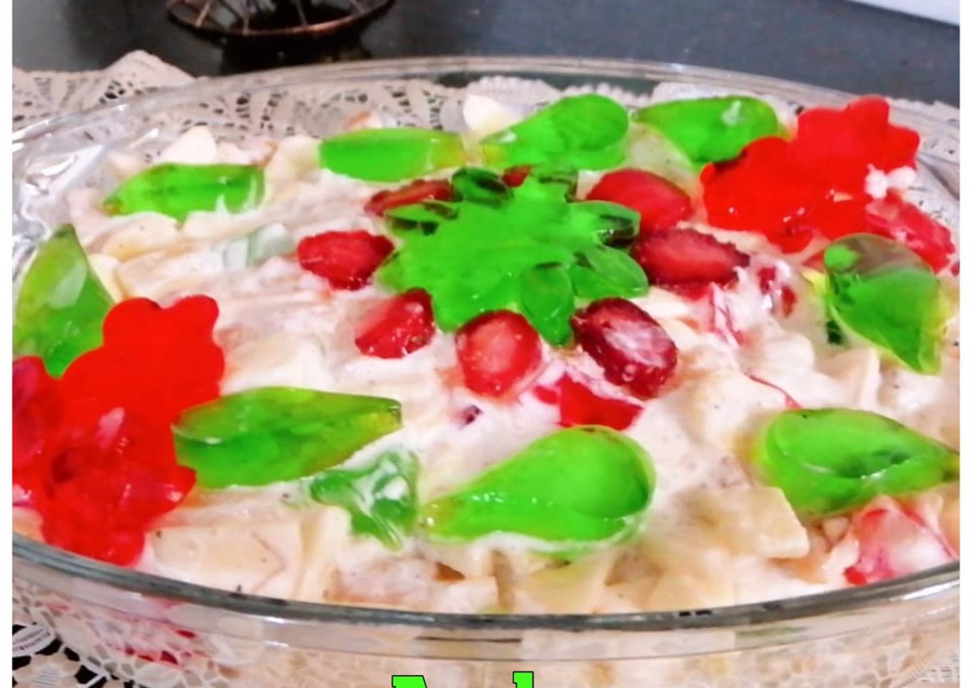 Colorful creamy fruit chaat ðŸ¤—