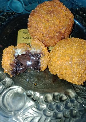 Foto resep Bola Bola Pisang isi Cokelat