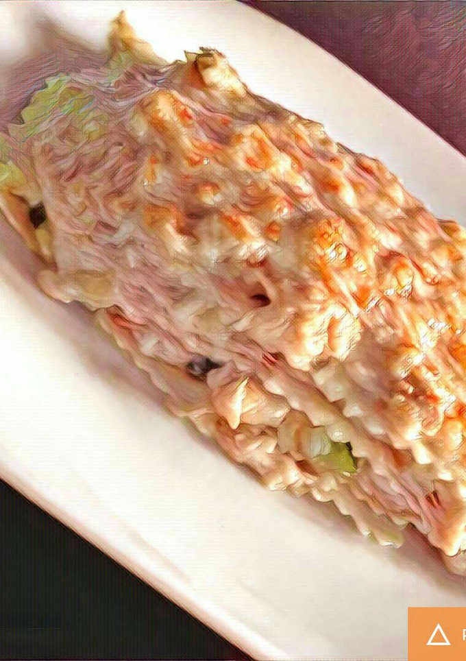 Una foto de Lasaña vegetal