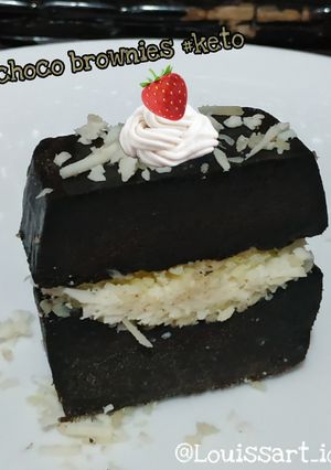 Foto resep Brownies panggang #keto