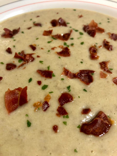 Una foto de Crema de champiñones