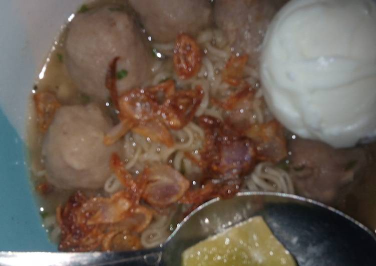 Cara Membuat Bakso telur murah meriah, Enak Banget