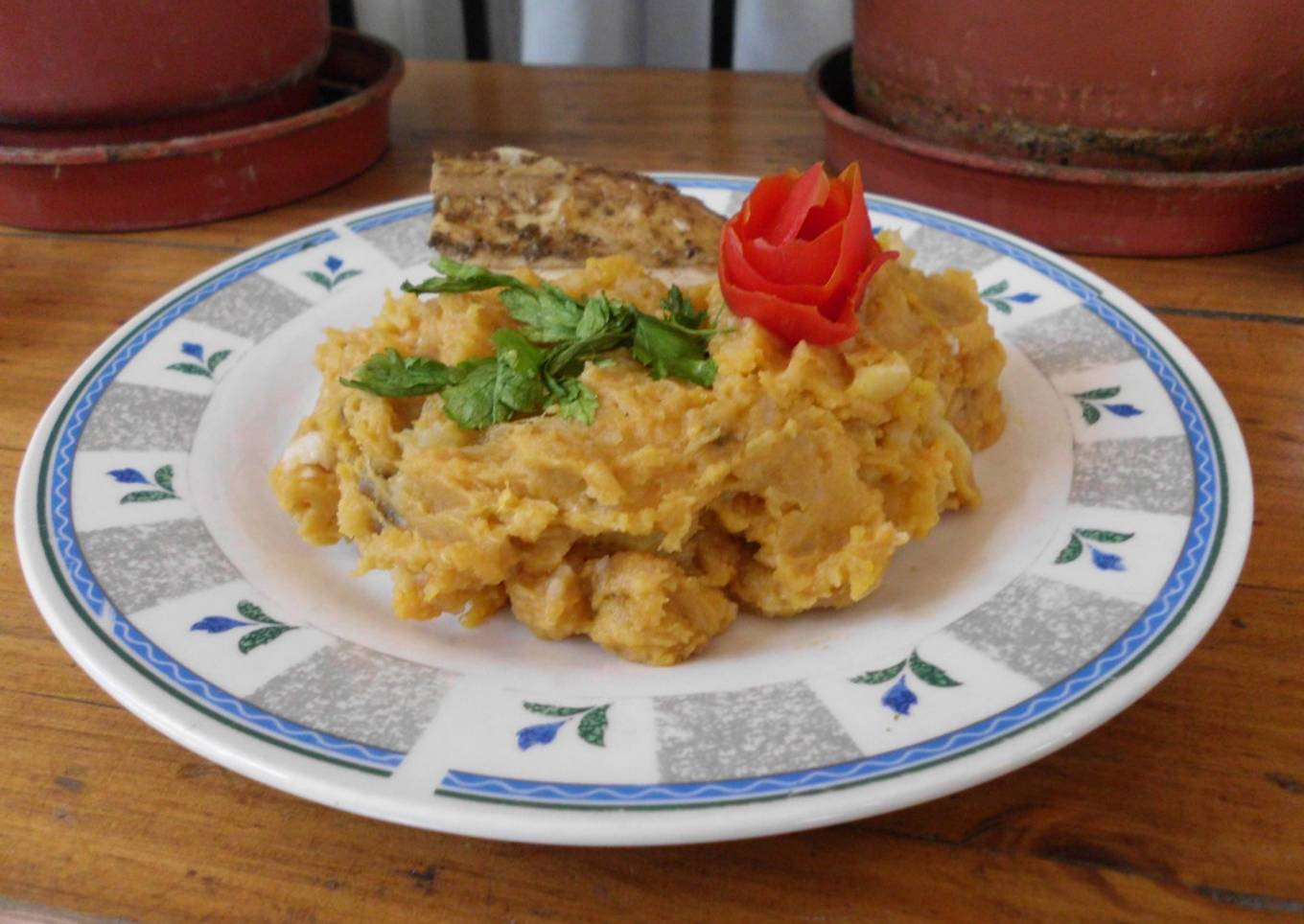 Puré de batata (Camote)