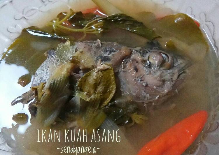 Ikan kuah asang manado