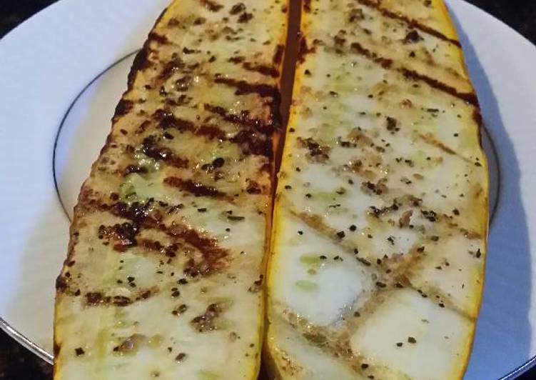 How to Cook Super Quick Brad's grilled yellow zucchini