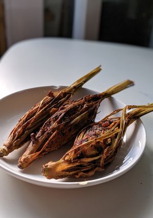 Hình của món Thịt nhồi sả.