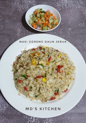 Foto resep Nasi Goreng Daun Jeruk