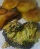 Two Cheese, Baked Broccoli