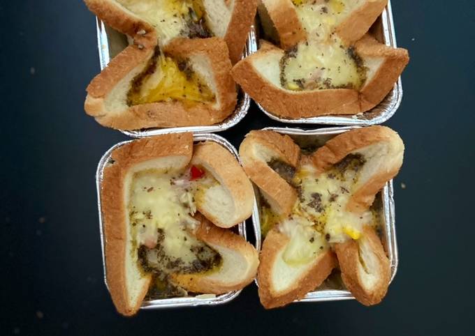 Resep Oven Cup toast, Bisa Manjain Lidah