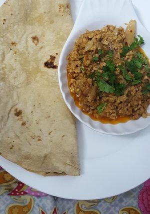 A picture of Dum qeema.