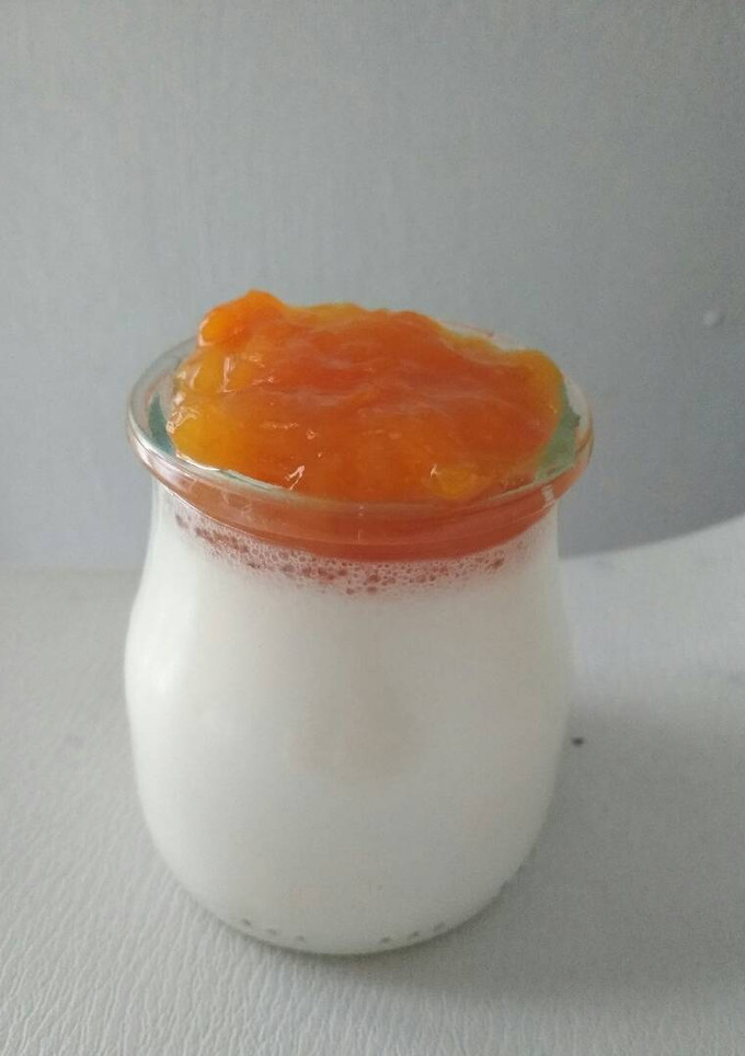 Una foto de Yogur casero al horno
