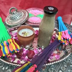 A picture of Banarsi thandai.