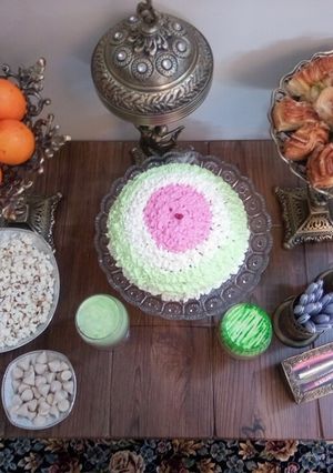 عکسی از دستور سفره یلدای دونفره🤗