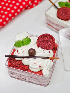 Foto resep Oreo Red Velvet Dessert Box