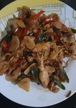 Foto resep Cumi cabe ijo