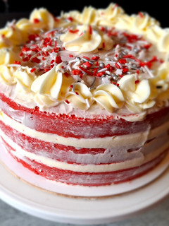 Una foto de Torta red velvet