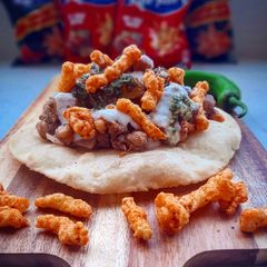 A picture of Gappay waali chaat.