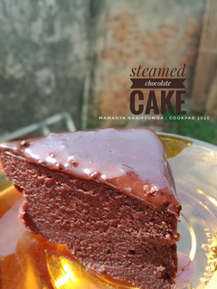 Foto resep Steamed Chocolate Cake (Easy, Moist, Yummy)