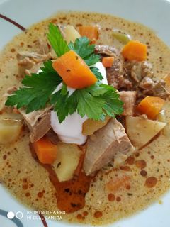 Csorba leves recept fotója
