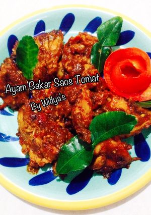 Foto resep Ayam Bakar saos tomat