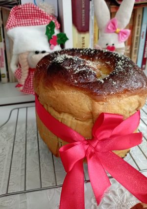 O poză a rețetei Panettone - Cozonac italian.