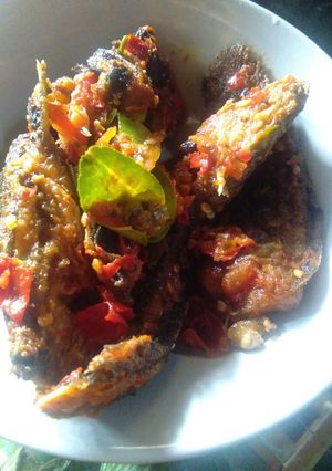 Foto resep Balado ikan lele 😁