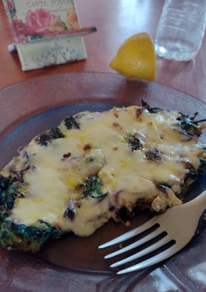 Una foto de Pizza de repollo, súper exprés