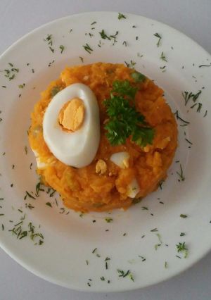 Una foto de Puré de Ahuyama