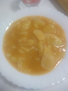 Una foto de Patatas con caldillo