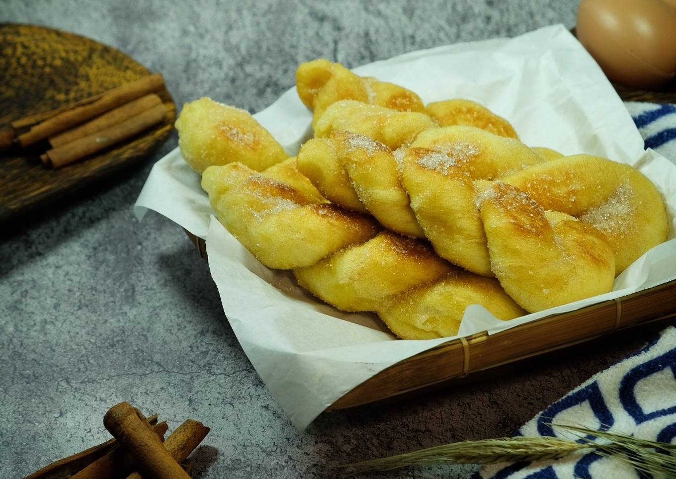 Korean Twisted Donut