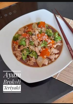 Foto resep Ayam Brokoli Teriyaki