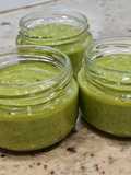 Pesto de espinacas y nueces