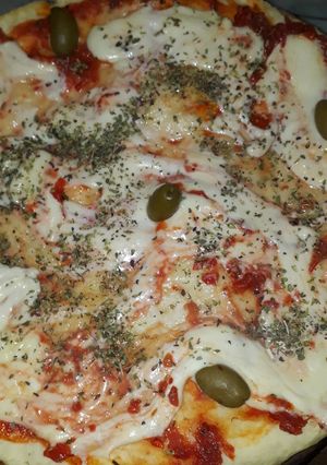Una foto de Pizza casera