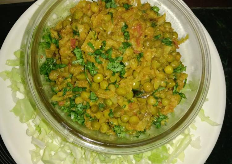 How to Prepare Speedy Patta gobhi matar sabzi