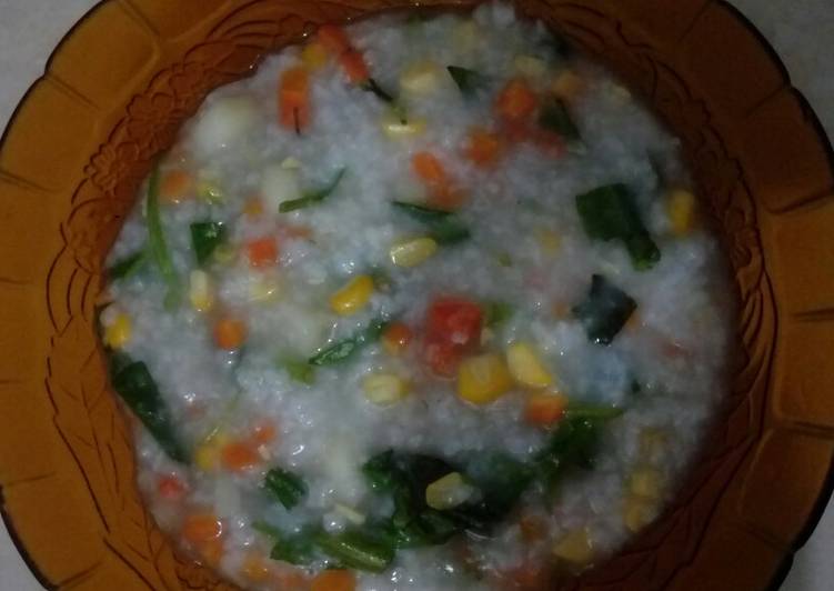 11. Bubur Manado ala ala