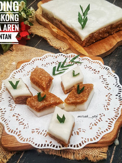Foto resep Puding Singkong Gula Aren Santan