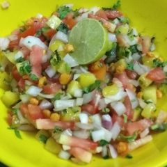 A picture of Chana Dal Kachumbar / Salad.