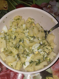 Una foto de Ensalada de papa