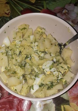 Una foto de Ensalada de papa