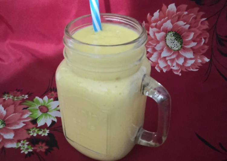 Easiest Way to Make Any-night-of-the-week Mango Milkshake