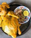 Gà Ta Luộc Chấm Muối Tiêu Chanh