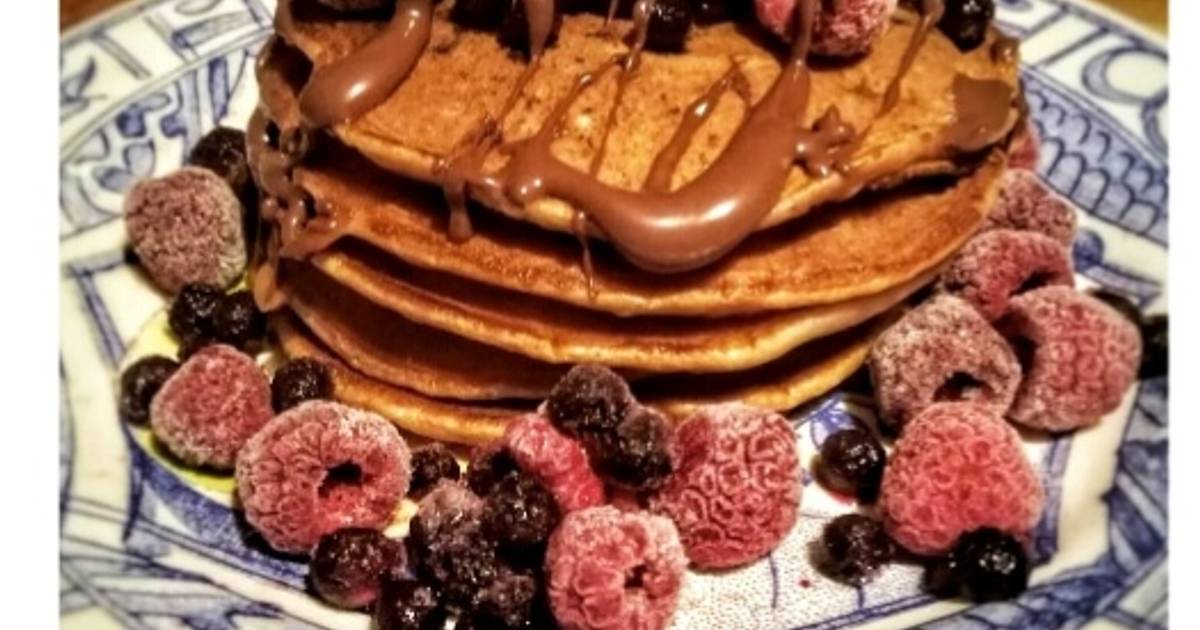 Pancakes Compote de pomme de Ludii_stories Cookpad