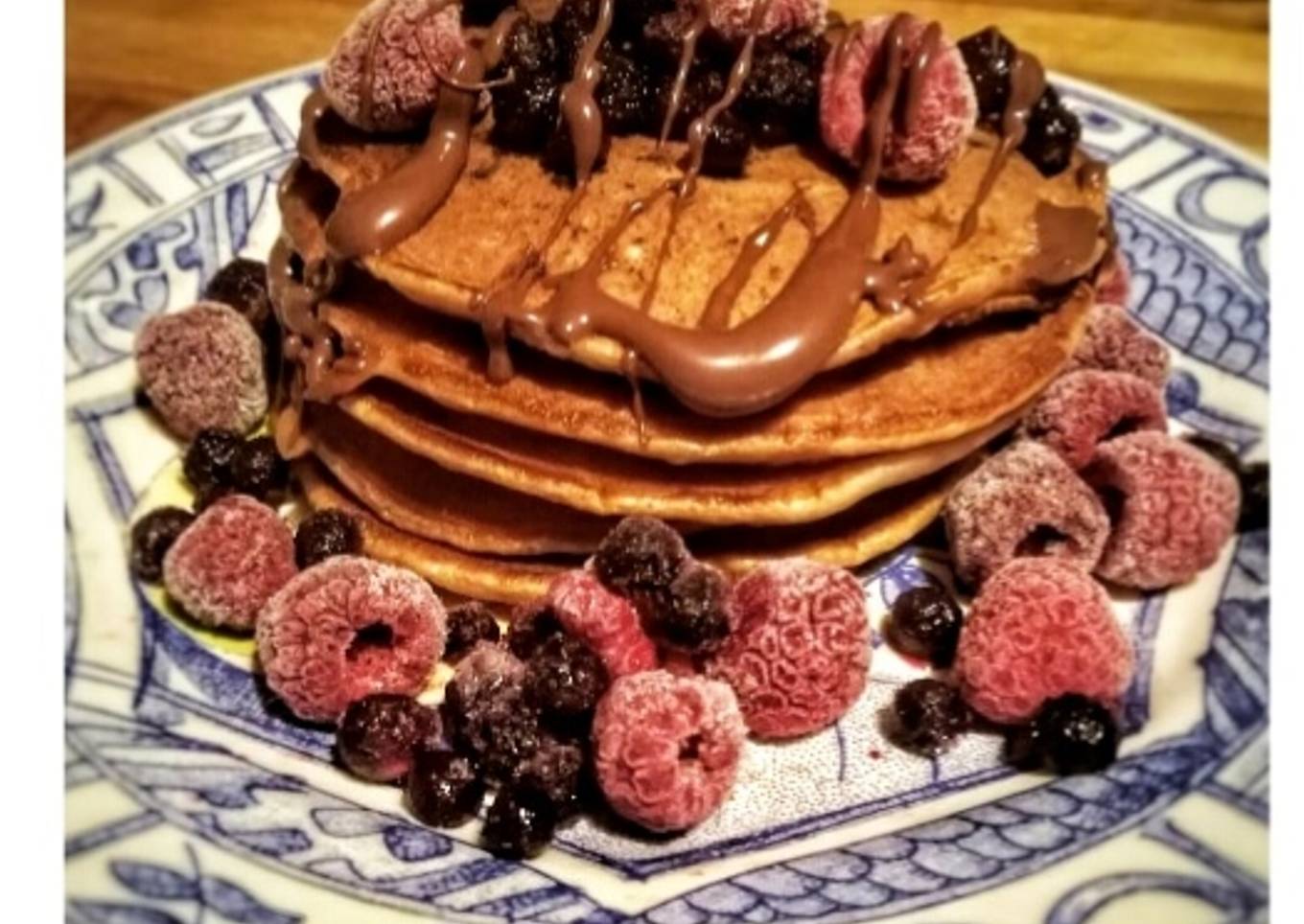 Pancakes Compote de pomme